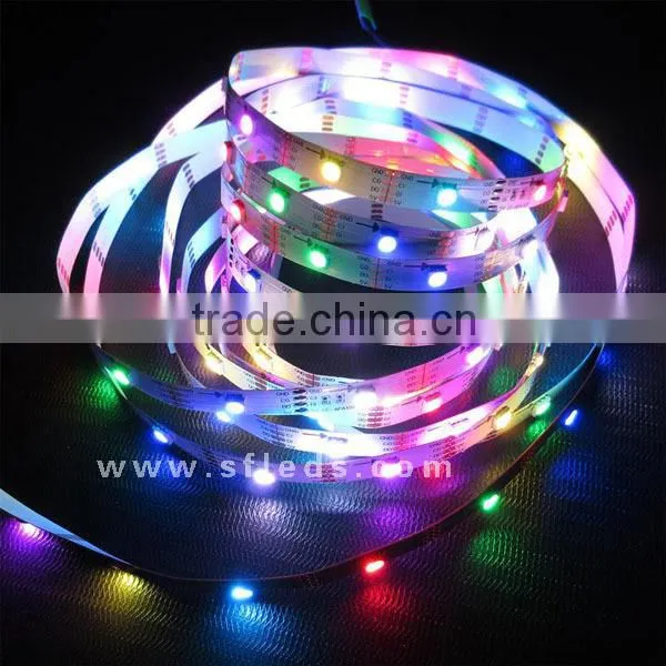 addressable rgb ws2811 led strip LED tape programmable waterproof 12v 60led ws2811