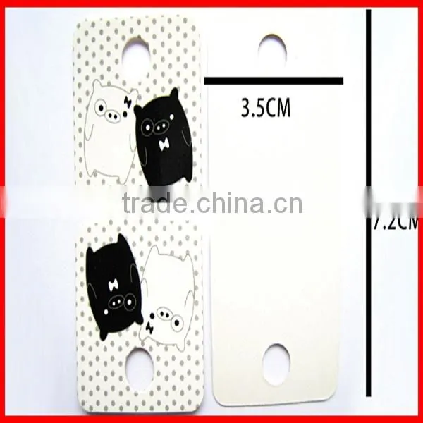Modern Designed Paper Accessory Cards Of Necklace For Sale