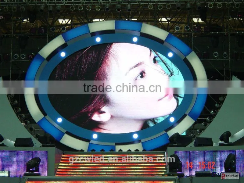 Guangzhou supplier easy movable best performance p5 Indoor Full Color led video stage rental display screen
