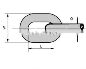 British Type Long Link Chain (Ordinary Standard)
