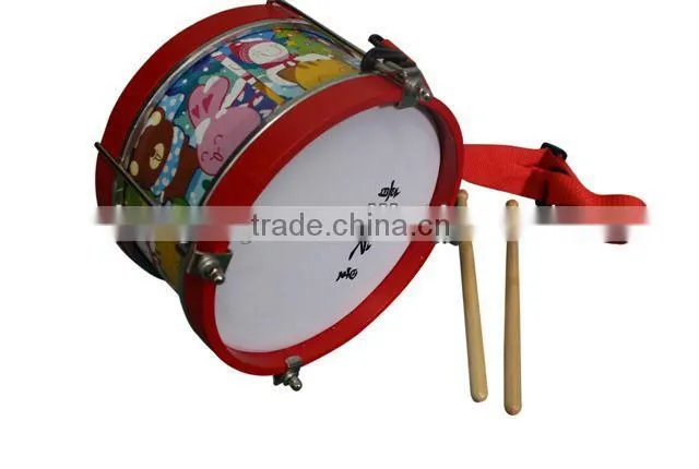 Solid Wooden Toy Drum Musical Instrument