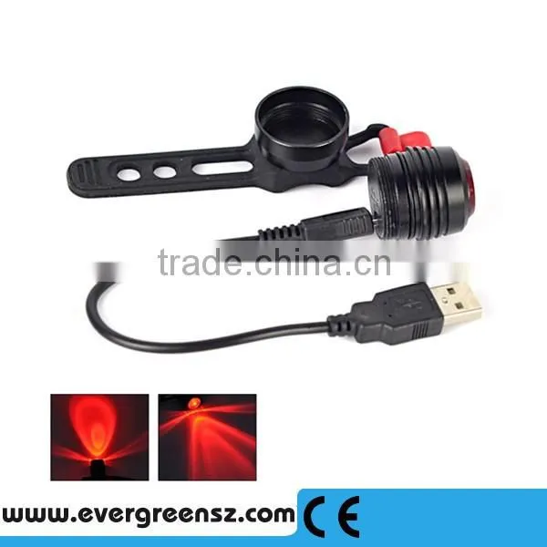 Hot selling Bicycle Light USB Rechargeable bike led rear light