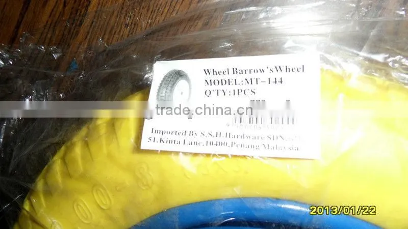 pu foam wheel flat free pu foam wheel 300-8