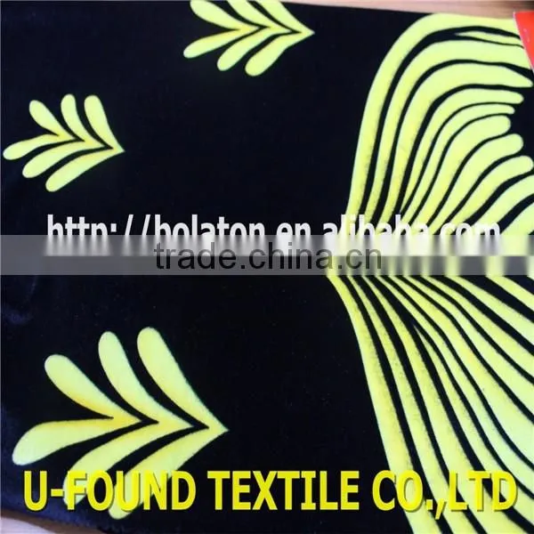 China Factory Beautiful Pattren Korean Polyester Spandex Fabric,Hot Selling In India And Middle East Market