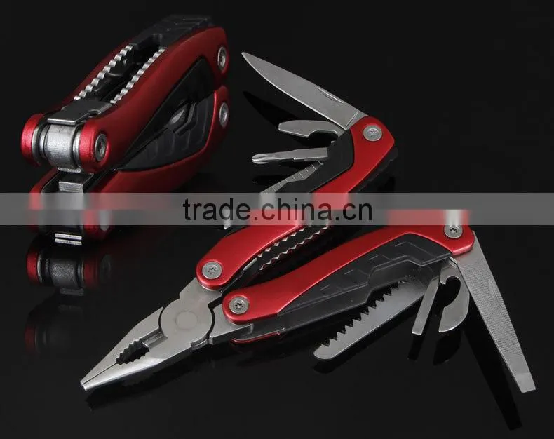 OEM Outdoor Multifunctional stainless steel pliers with knife