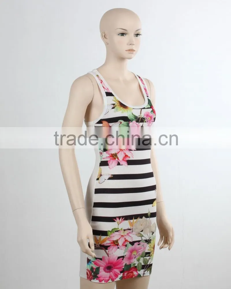 F5S15246 Fitness Printed Tank Tops for Women Manufacturer
