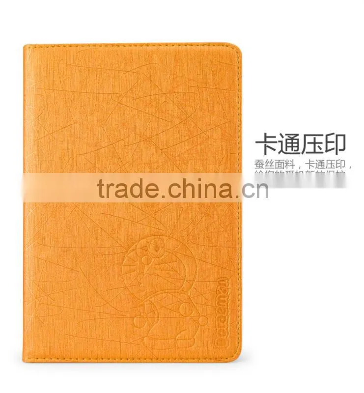 wholesale made in china stand flip silk pu case for ipad mini 2