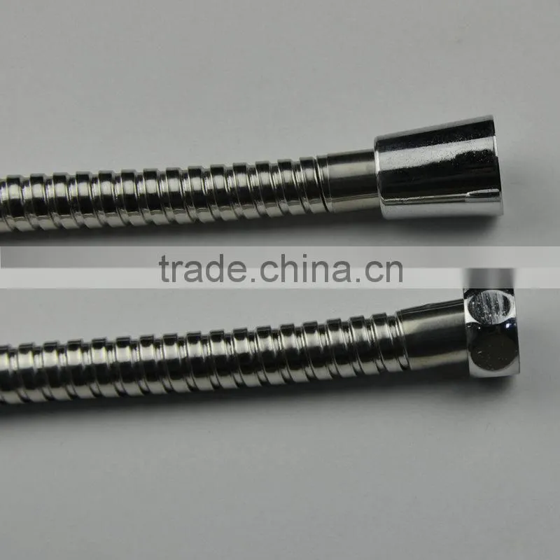 High quality stainless steel double locks korea style shower hose