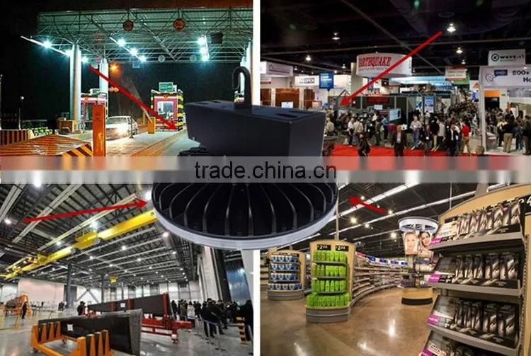 150W led ufo high bay light fixture for factory