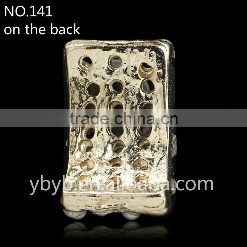 Pearl material Korean hair accessories diy accessories diamond buckle torus faceplate diy alloy accessories wholesale