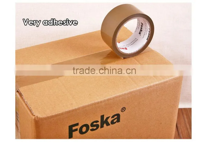 Hot Sale Brown Adhesive BOPP Tape for Packing