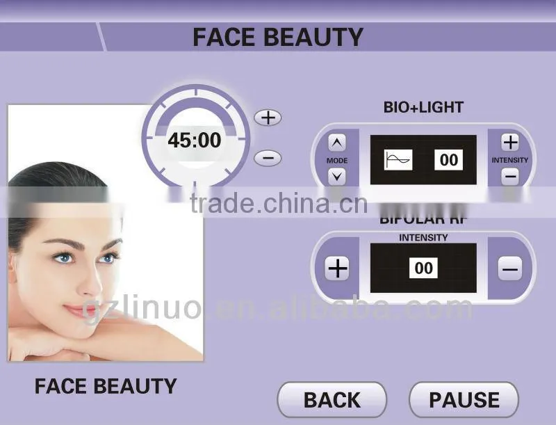 vertical Ultrasonic Slimming Cavitation Machine