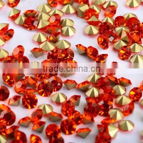 2014 point back crystal Resin Drill