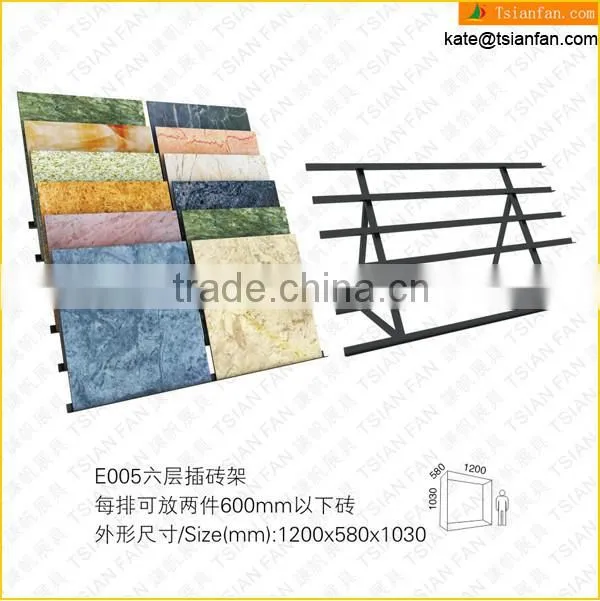 E005--Cheap stone tile show stand