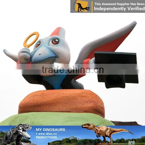 MY Dino-C083 Theme park resin cartoon character sculpture