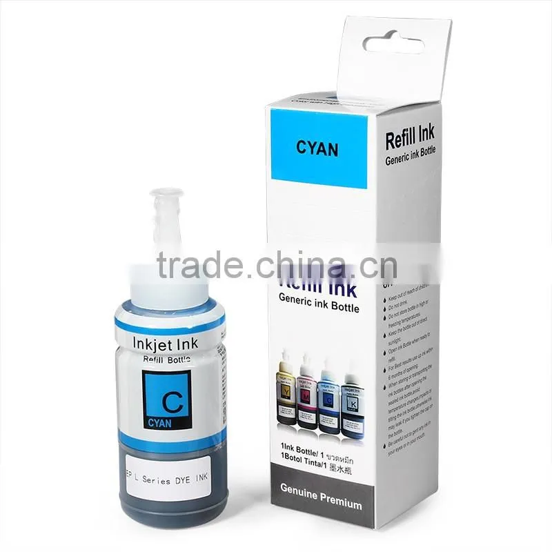 Universal Dye ink for Epson L series,original ink bottle for Epson L100 L200