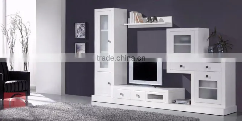 2016 Latest designs plywood tv cabinet