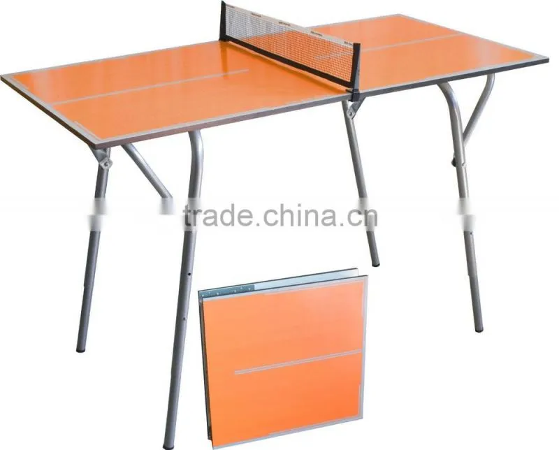 Factory Promotion 1.8m Telescopic leg mini table tennis table