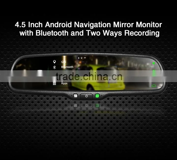 2015 high quality multifunction rearview mirror