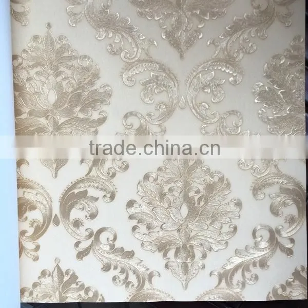 classic flower style vinyl italy wallpaper