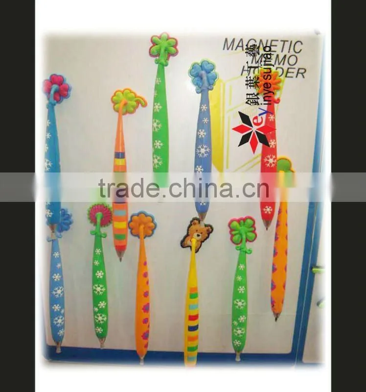 Fashion Rubber Soft 3D Fridge Magnet Pen