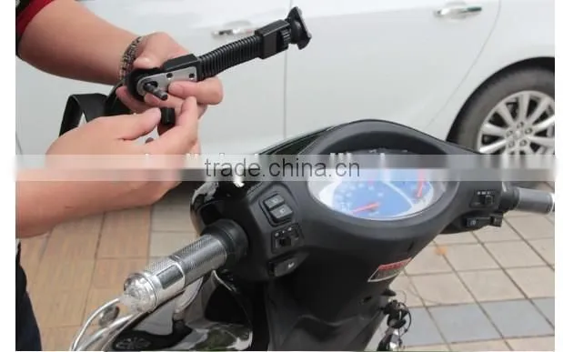 Bike & Motorcycle Cell Phone Mount motorcycle rearview mirror mount for all mobile phone GPS PDA anti shock