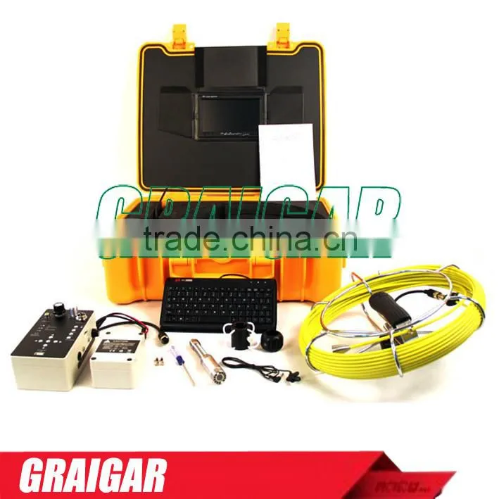 Waterproof Flexible Video Sewer Pipe Inspection Survey Camera with Locating Sonde 710DNLK