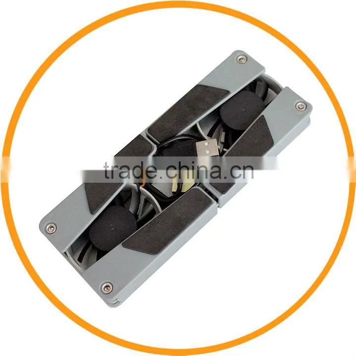 Portable 2 Fans USB Cooler pad from Dailyetech