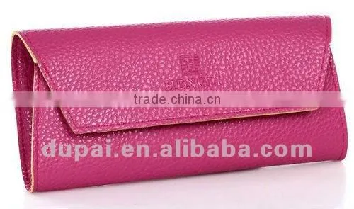 Cheap fake leather envelope wallets