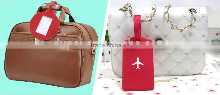 PVC luggage tags with customer customize debossed logos & various colors or shape