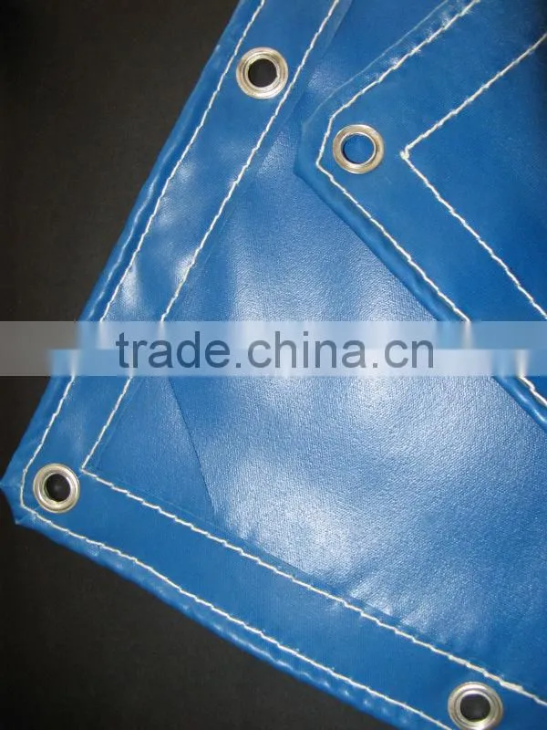 Waterproof and Durable PVC Coated Tarpaulin for Truck Side Curtain