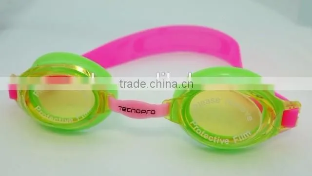 KJ02 - Best Selling Cute Comfortable Anti-Glare Kids Children Junior Swimming Goggles