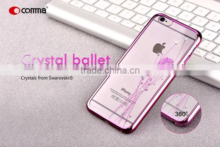 Mobile Phone Bling Crystal Diamonds Shell For iPhone 6 6S Plus