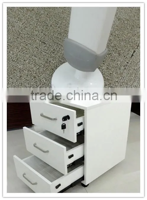 Modern design office furniture wooden office table 4 person call center workstation