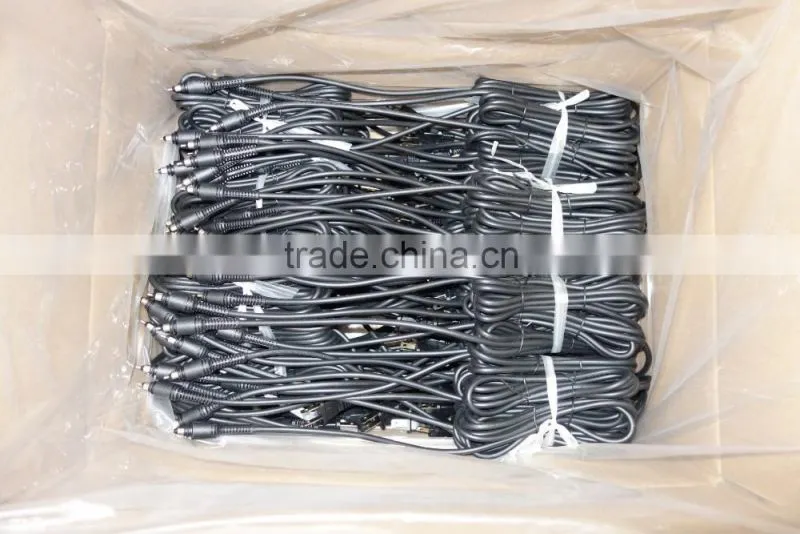 Whole sale UC 3 pin electric plug Brazil power cord plug