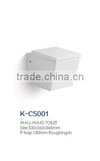 K-H2001 Ceramic smart toilet wall hung bidet