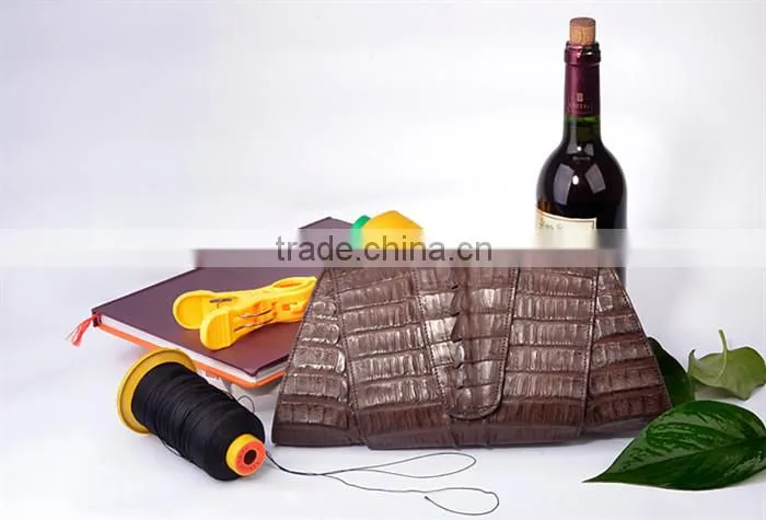 genuine crocodile leather handbag handmade women purses clutch bag wholesale