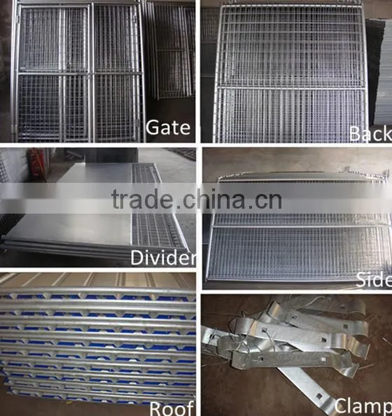 double door dog kennel and dog cage