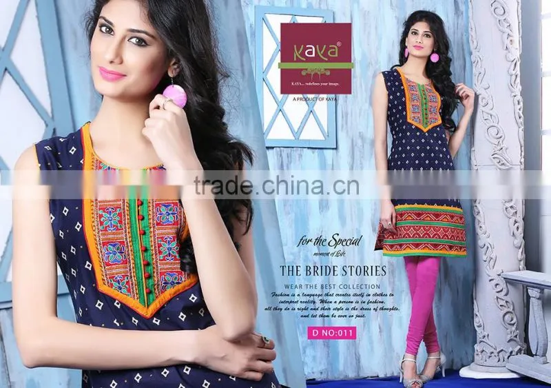 Wholesale Lots Indian Cotton Embroidery Tunic