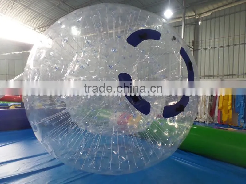cheap 1.0mm PVC Zorb Ball,3 meter diameter Inflatable Zorb Ball for adults