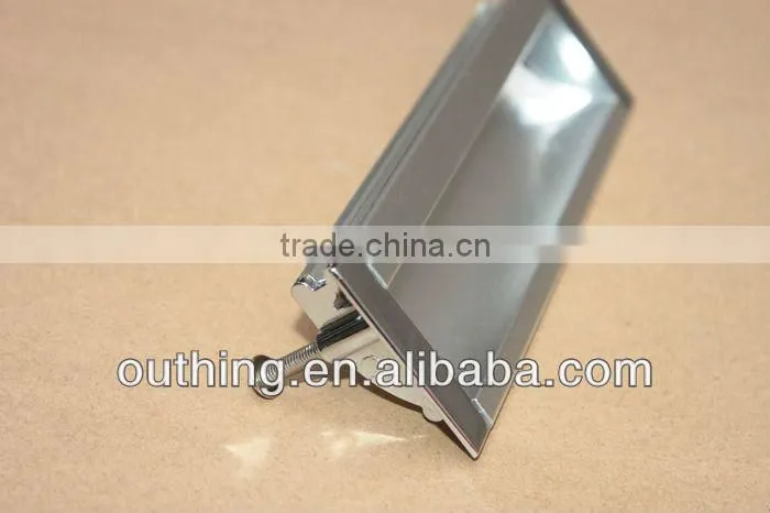 decorative metal recessed cabinet handle