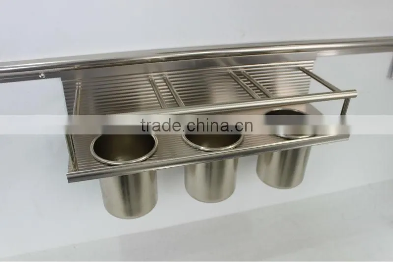 Champange kitchen hanging cabinet spice racks