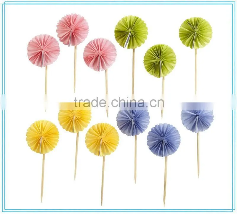 Club frill toothpicks