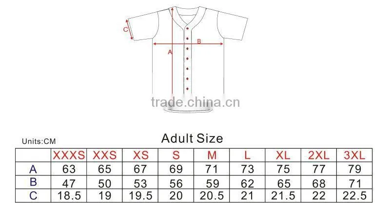 hot sales custom team private brand Baseball jersey