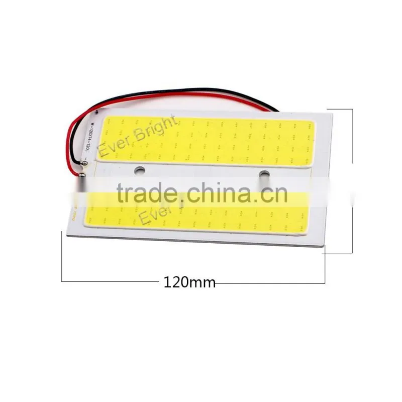 Panel light cob 120smd LED High Power Panel Car Map Read Light led panel light 12w
