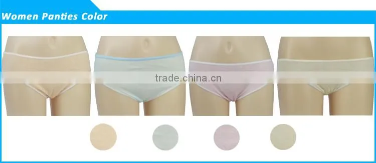 Good quality low price confortable cotton disposable massage underwear
