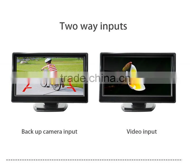 5 inch car lcd monitor