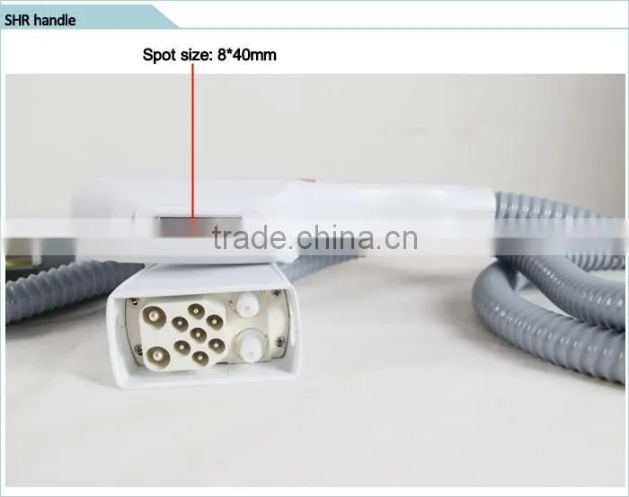 high quality ce passed multifunction beauty machine Elight+SHR+nd yag laser for hair/ tattoo removal