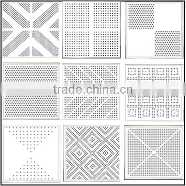 China Factory Cheap Price Fire-proof Waterproof 595*595mm Insulation Board for Ceilings