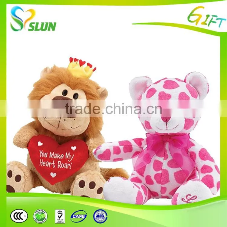 Most popular naughty bear plush toy china soft Valentine's Day animal plush toy for girl friend